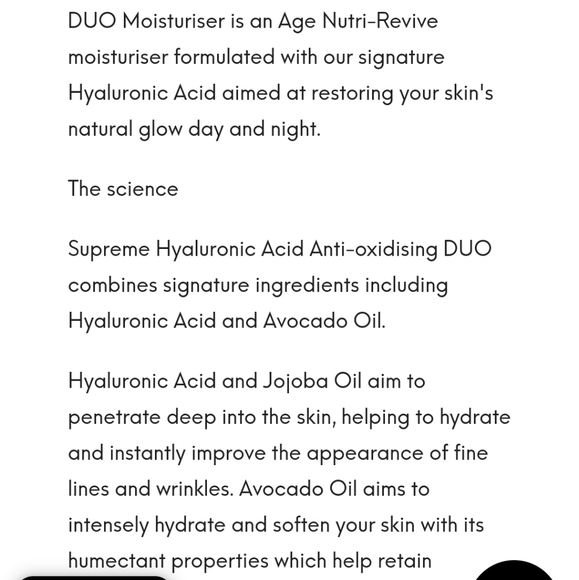 Avant Skincare Avant Supreme Hyaluronic Acid Duo Moisturizer Poshmark